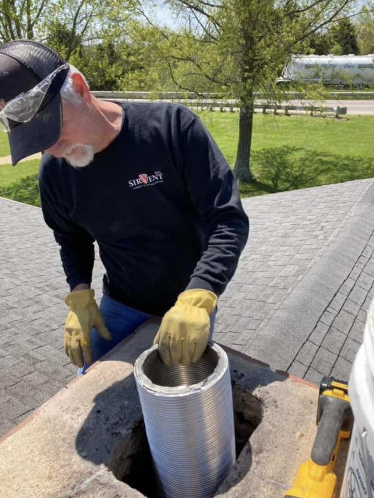 Stainless Steel Chimney Relining - St. Louis MO - SirVent STL Chimney & Venting Service